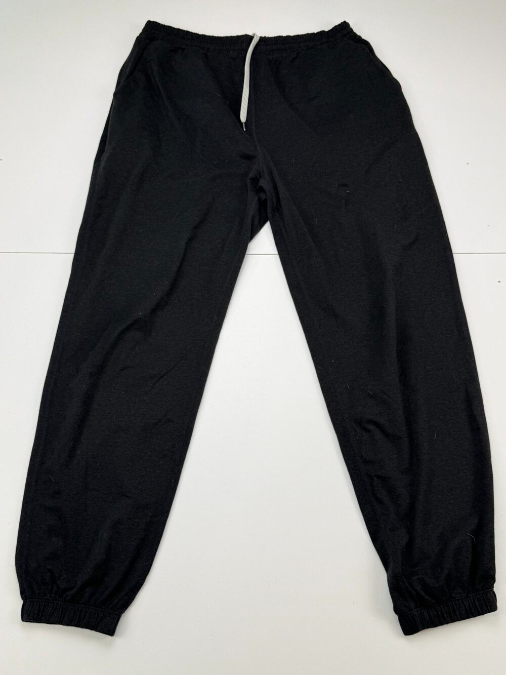 Vuori Women's Boyfriend Jogger Black Sweatpants DreamKnit Loose Fit Size M/L